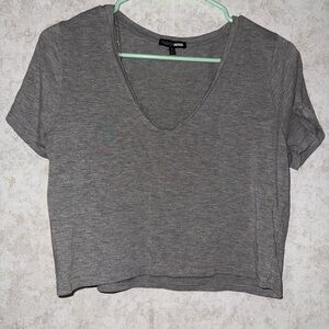 Fashion Nova V-Neck Crop Top